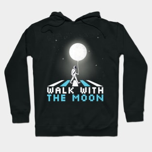 Astronaut Space: Walk With The Moon Hoodie